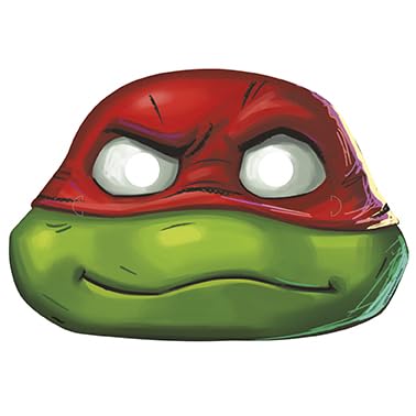 Foto 5 pulgar | Máscaras De Papel Únicas Para Fiestas Teenage Mutant Ninja Turtle X8 - Venta Internacional.
