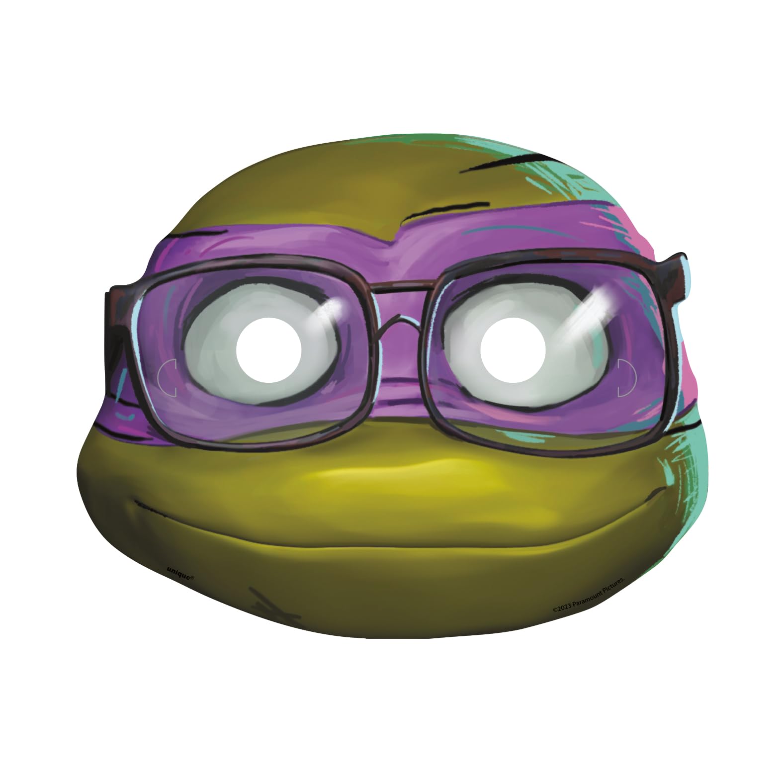 Foto 8 pulgar | Máscaras De Papel Únicas Para Fiestas Teenage Mutant Ninja Turtle X8 - Venta Internacional.