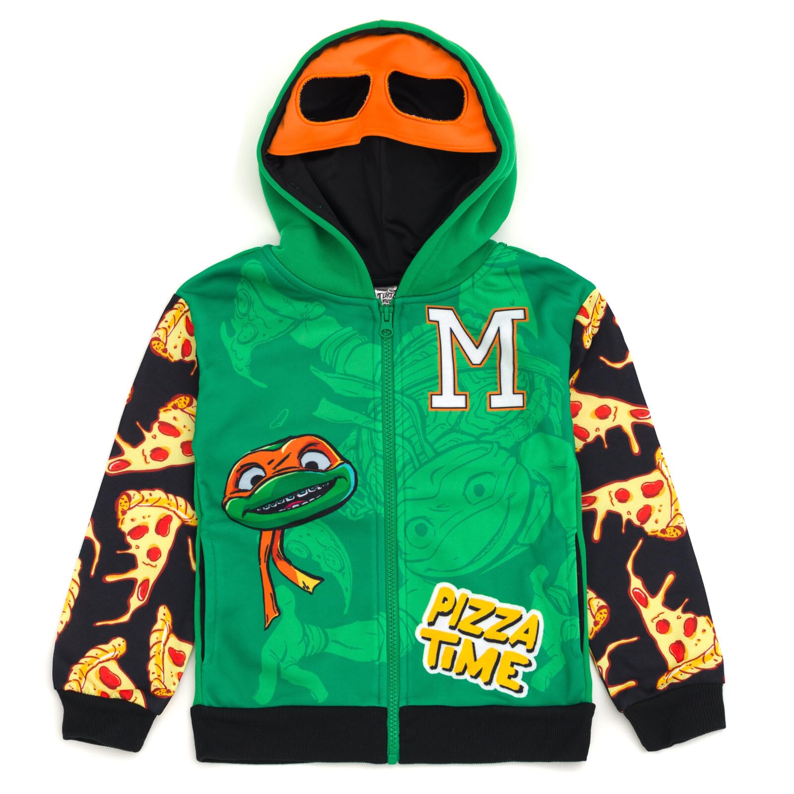 Foto 2 pulgar | Sudadera Con Capucha Teenage Mutant Ninja Turtles Michelangelo Green 3t - Venta Internacional.