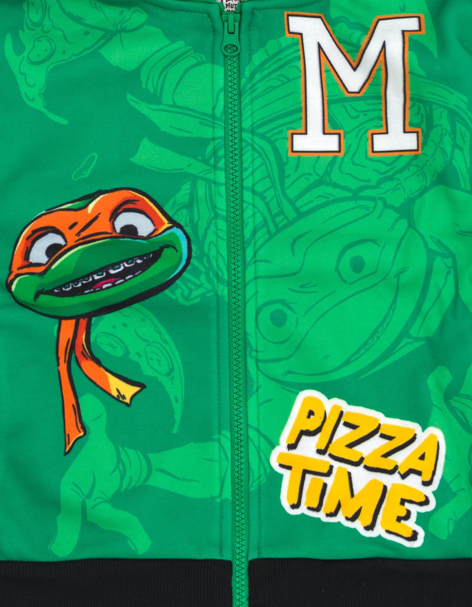 Foto 4 pulgar | Sudadera Con Capucha Teenage Mutant Ninja Turtles Michelangelo Green 3t - Venta Internacional.