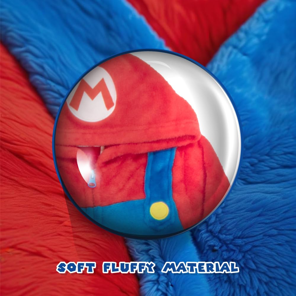 Foto 4 pulgar | Mono Nintendo Super Mario Brothers De Manga Larga, Talla 5/6 - Venta Internacional.