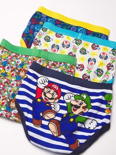Foto 2 | Pack De Calzoncillos Nintendo Super Mario 8, 100% Algodón Peinado - Venta Internacional.