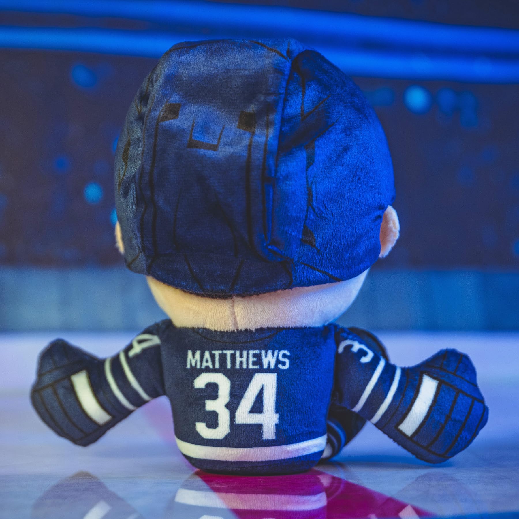 Foto 7 pulgar | Juguete De Peluche Bleacher Creatures Toronto Maple Leafs Auston Matthews - Venta Internacional.