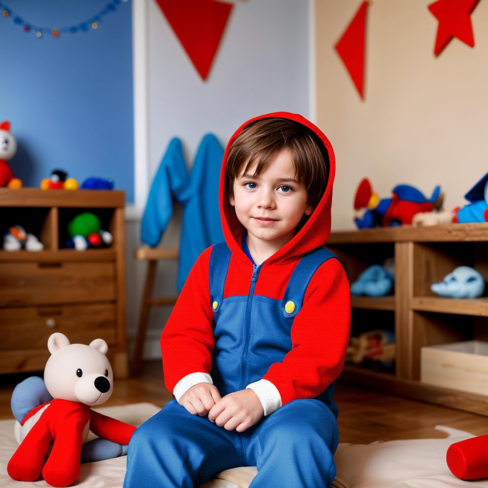 Foto 6 pulgar | Mono Nintendo Super Mario Brothers De Manga Larga Para Niños, Talla 8 - Venta Internacional.