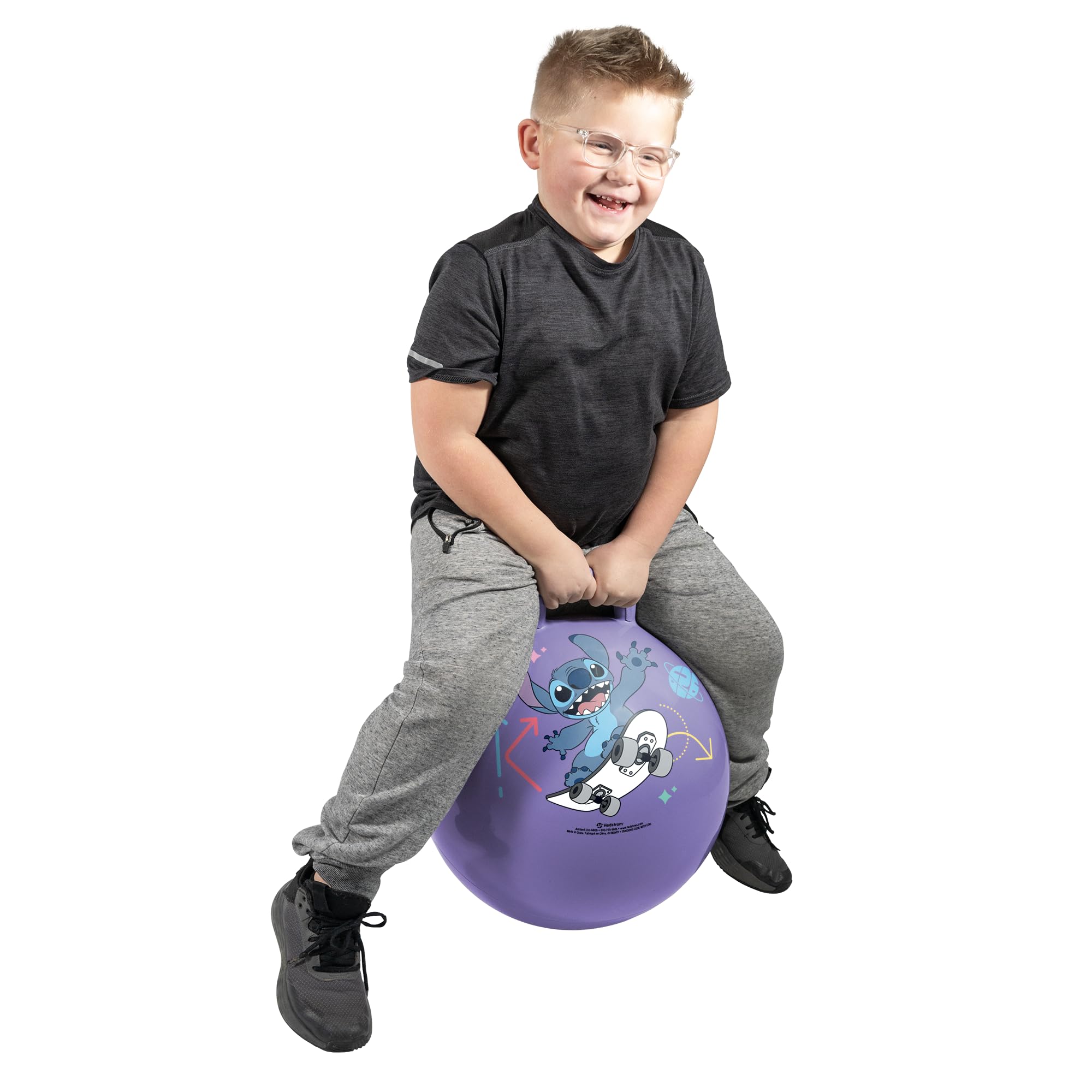Foto 6 pulgar | Hopper Ball Hedstrom Disney Stitch Para Niños De 15 Pulgadas - Venta Internacional.