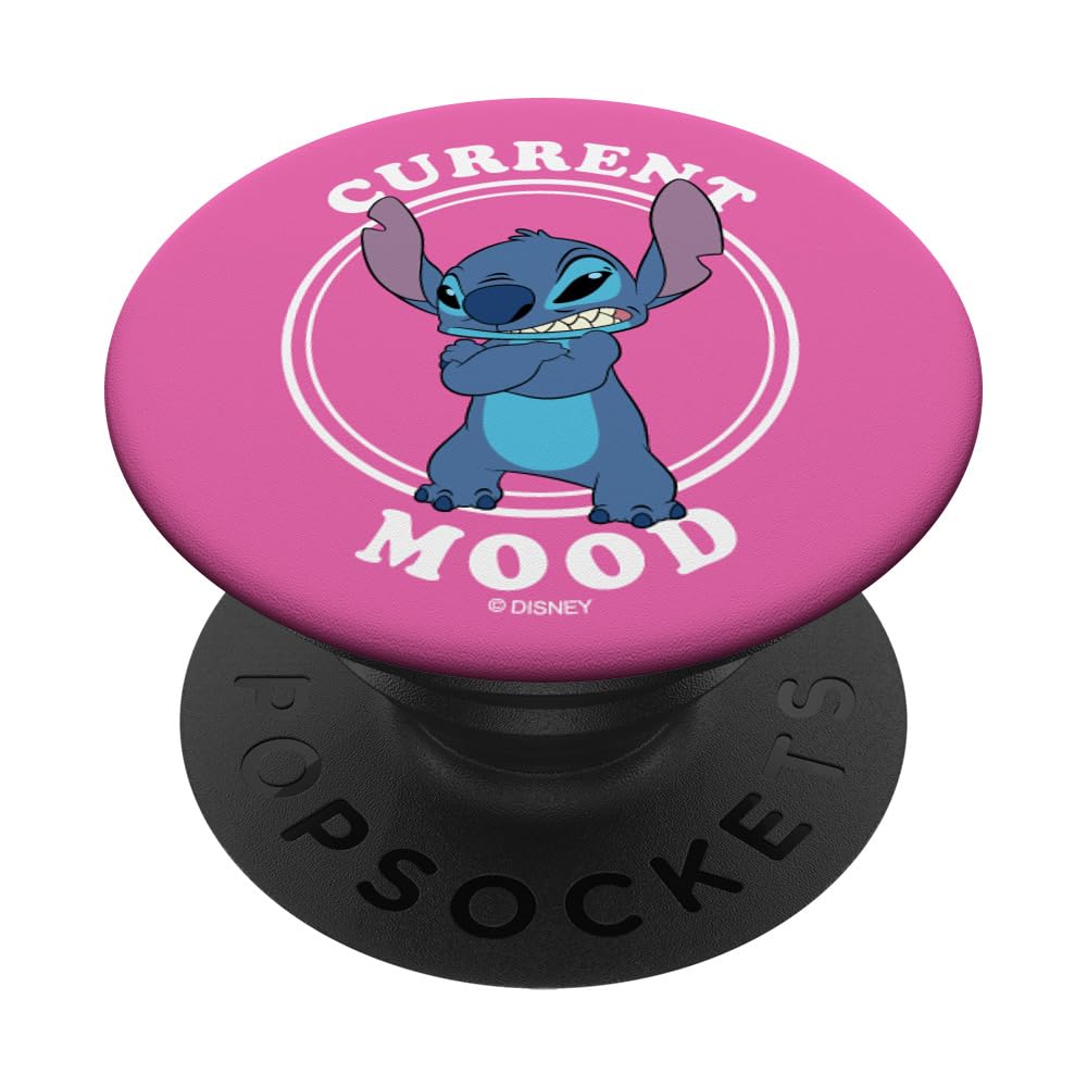 Foto 2 pulgar | Popsockets Disney Lilo Y Stitch Angry Stitch Estado De Ánimo Actual - Venta Internacional.