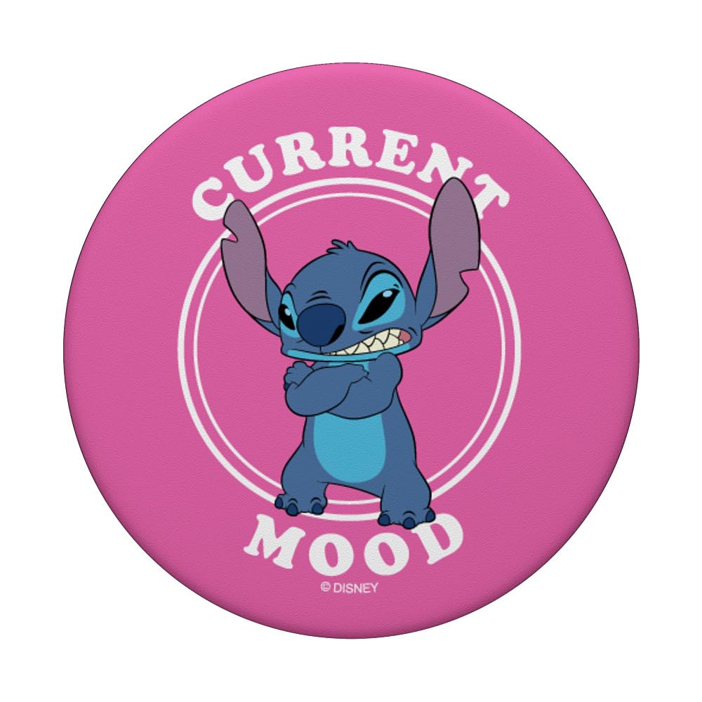 Foto 4 pulgar | Popsockets Disney Lilo Y Stitch Angry Stitch Estado De Ánimo Actual - Venta Internacional.
