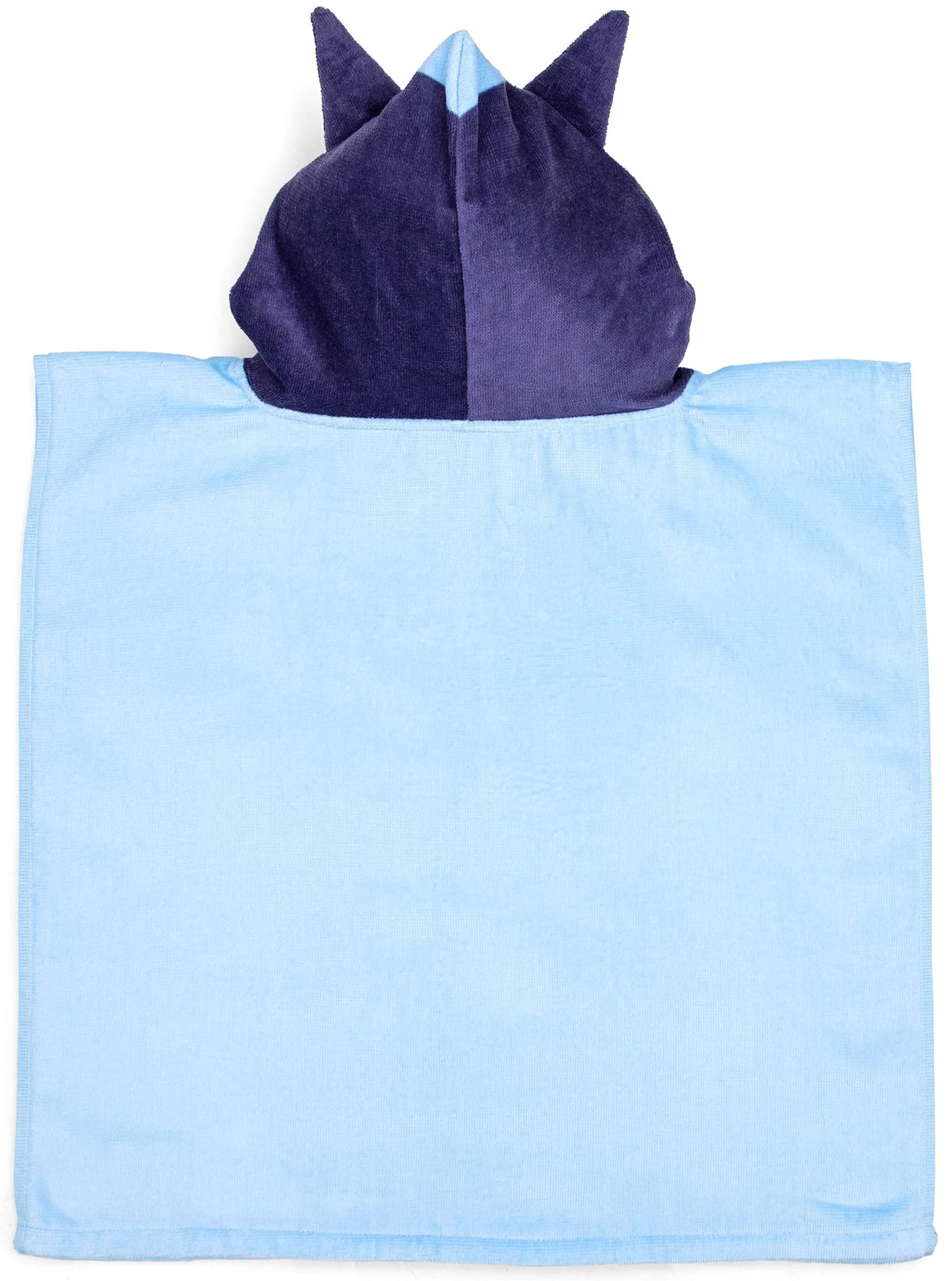 Foto 4 pulgar | Toalla Poncho Con Capucha Jay Franco Bluey Piggyback Cotton - Venta Internacional.