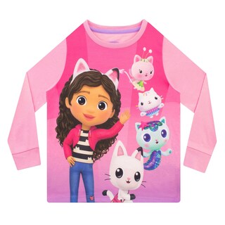 Foto 2 | Pijama Dreamworks Gabby's Dollhouse Girls 6 Años Multicolor - Venta Internacional.