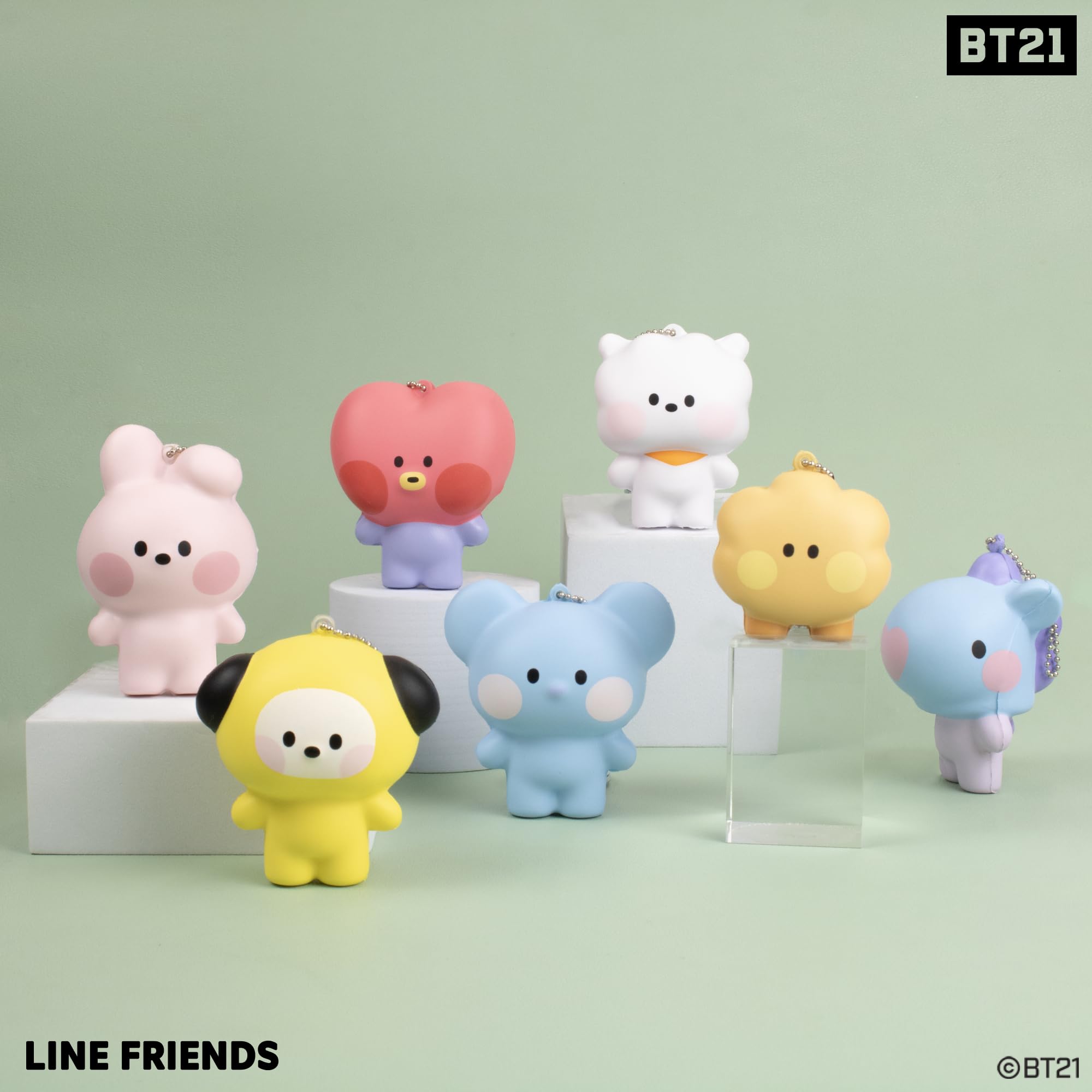 Foto 4 pulgar | Juguete Squishy Hamee Bt21 Minini Cute Squishu Slow Rising - Venta Internacional.