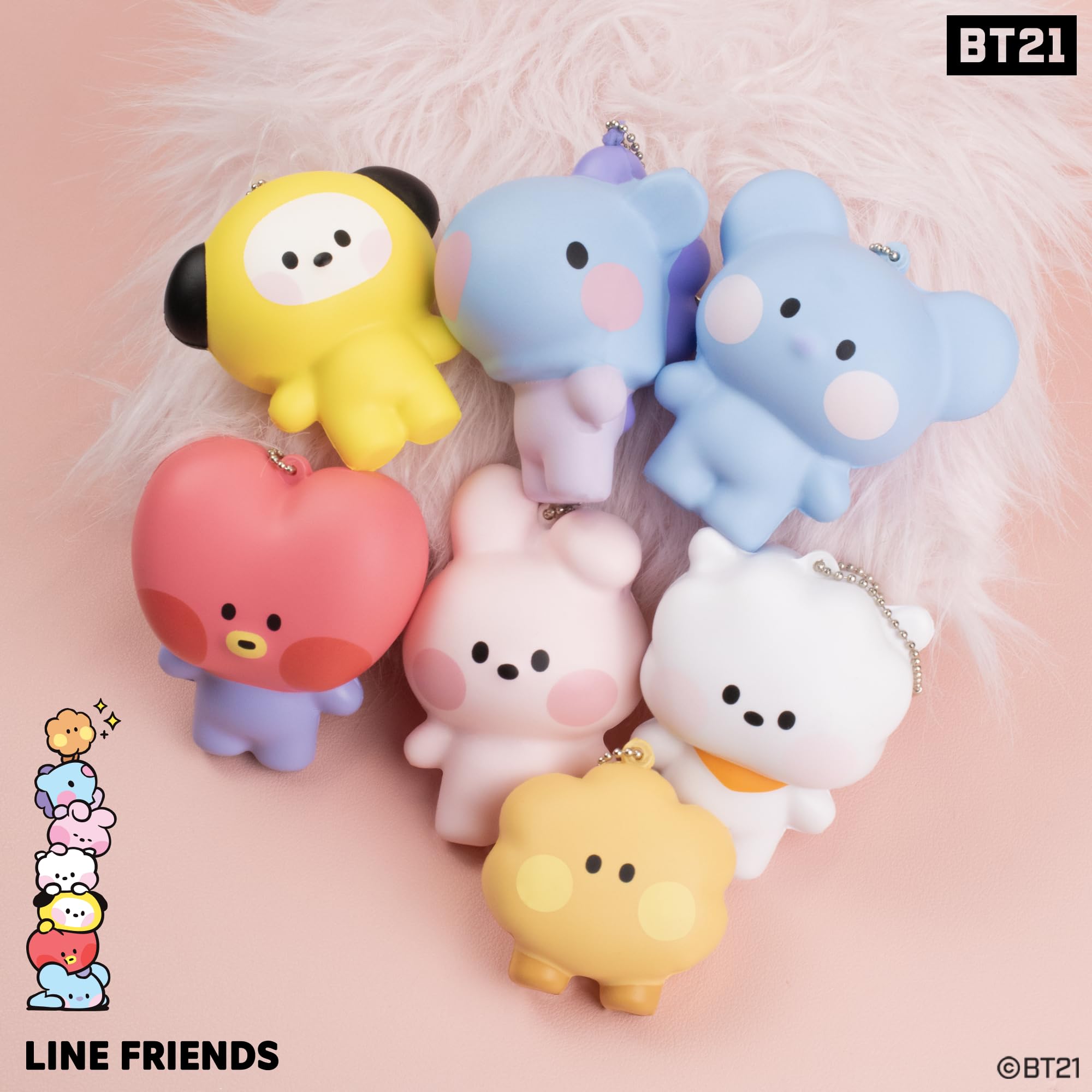 Foto 7 pulgar | Juguete Squishy Hamee Bt21 Minini Cute Squishu Slow Rising - Venta Internacional.