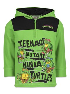 Foto 1 | Sudadera Con Capucha Teenage Mutant Ninja Turtles Leonardo Donatello Raphael Green 3t - Venta Internacional.