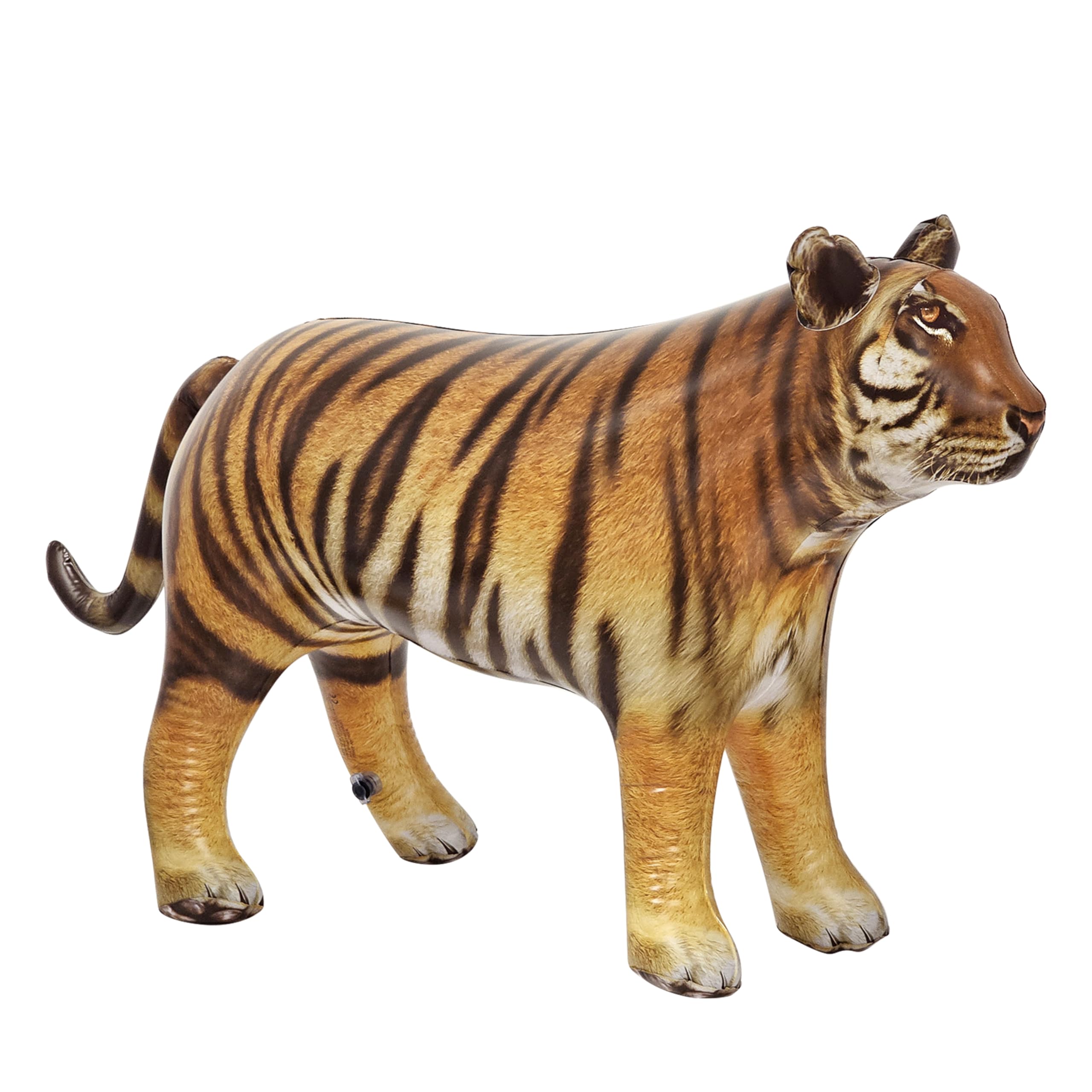 Foto 1 | Inflable Tiger Toy Jet Creations, 1 Unidad, 40 Cm De Largo, Naranja-amarillo - Venta Internacional.