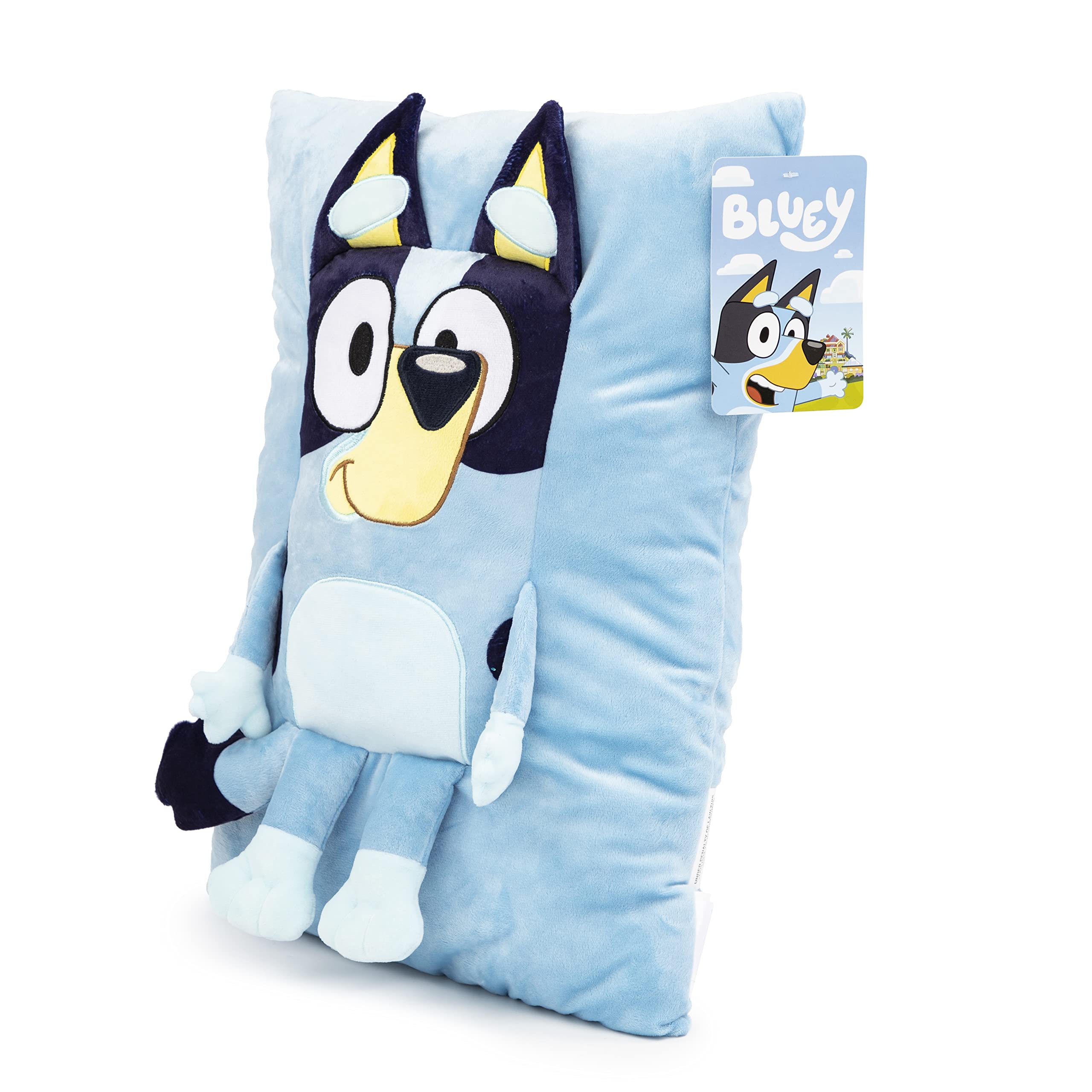 Foto 7 pulgar | Cojín Bluey Snuggle, Supersuave, De Felpa, 38 Cm, Oficial - Venta Internacional.