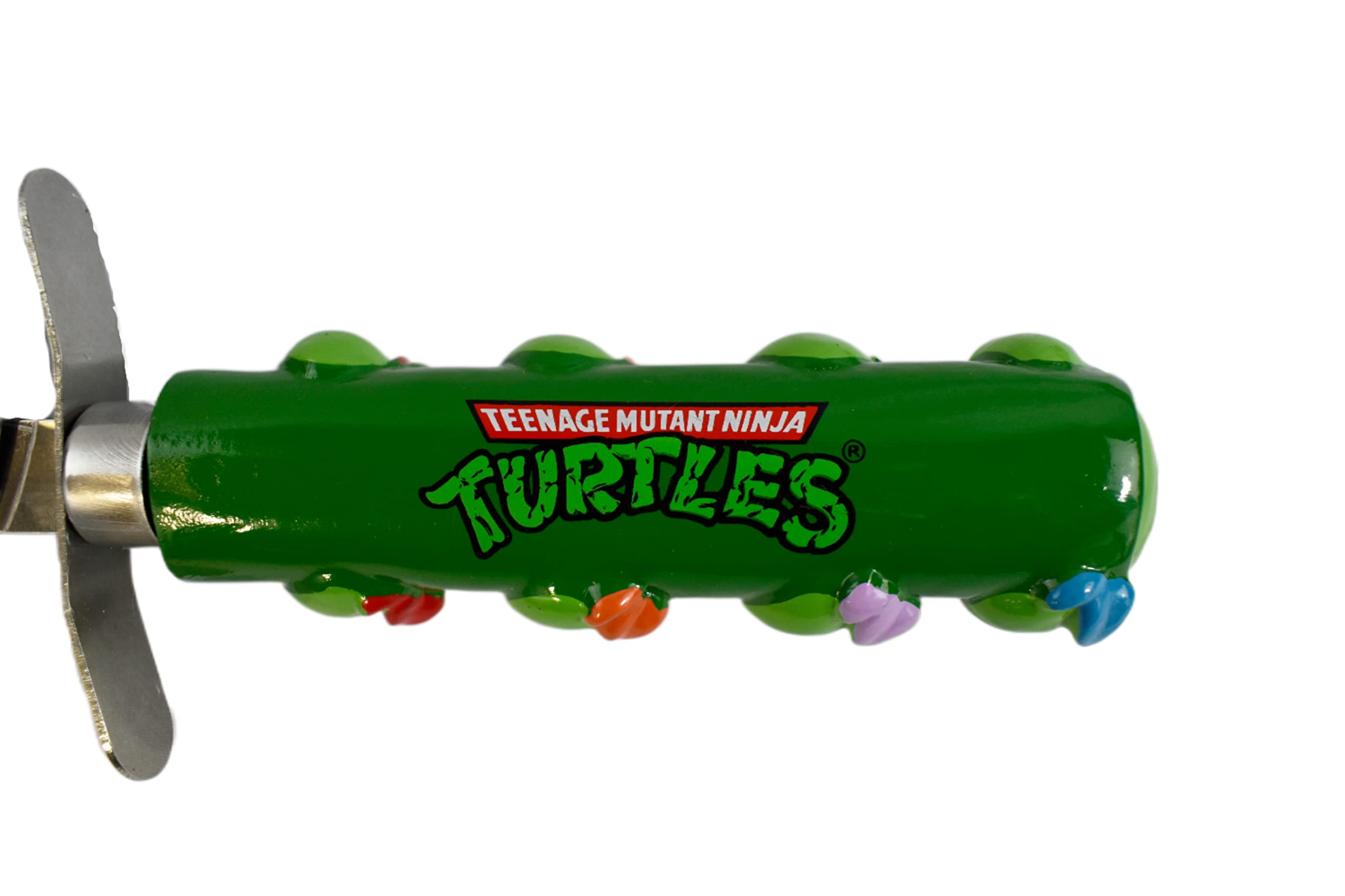 Foto 4 | Cortador De Pizza Teenage Mutant Ninja Turtles Tmnt Nickelodeon - Venta Internacional.