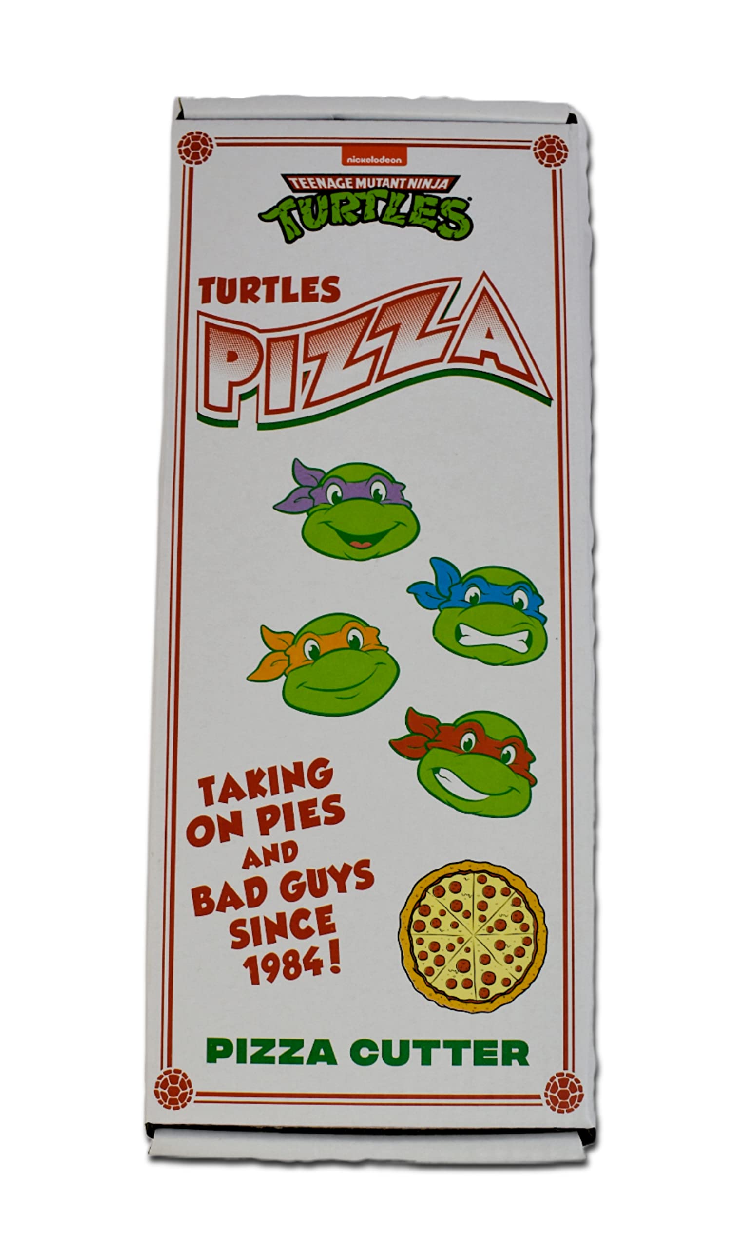 Foto 7 pulgar | Cortador De Pizza Teenage Mutant Ninja Turtles Tmnt Nickelodeon - Venta Internacional.