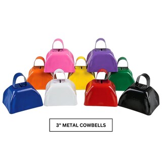Foto 2 | Toy Cowbells Rhode Island, Novedosos, Metal, Colores Surtidos (12) - Venta Internacional.