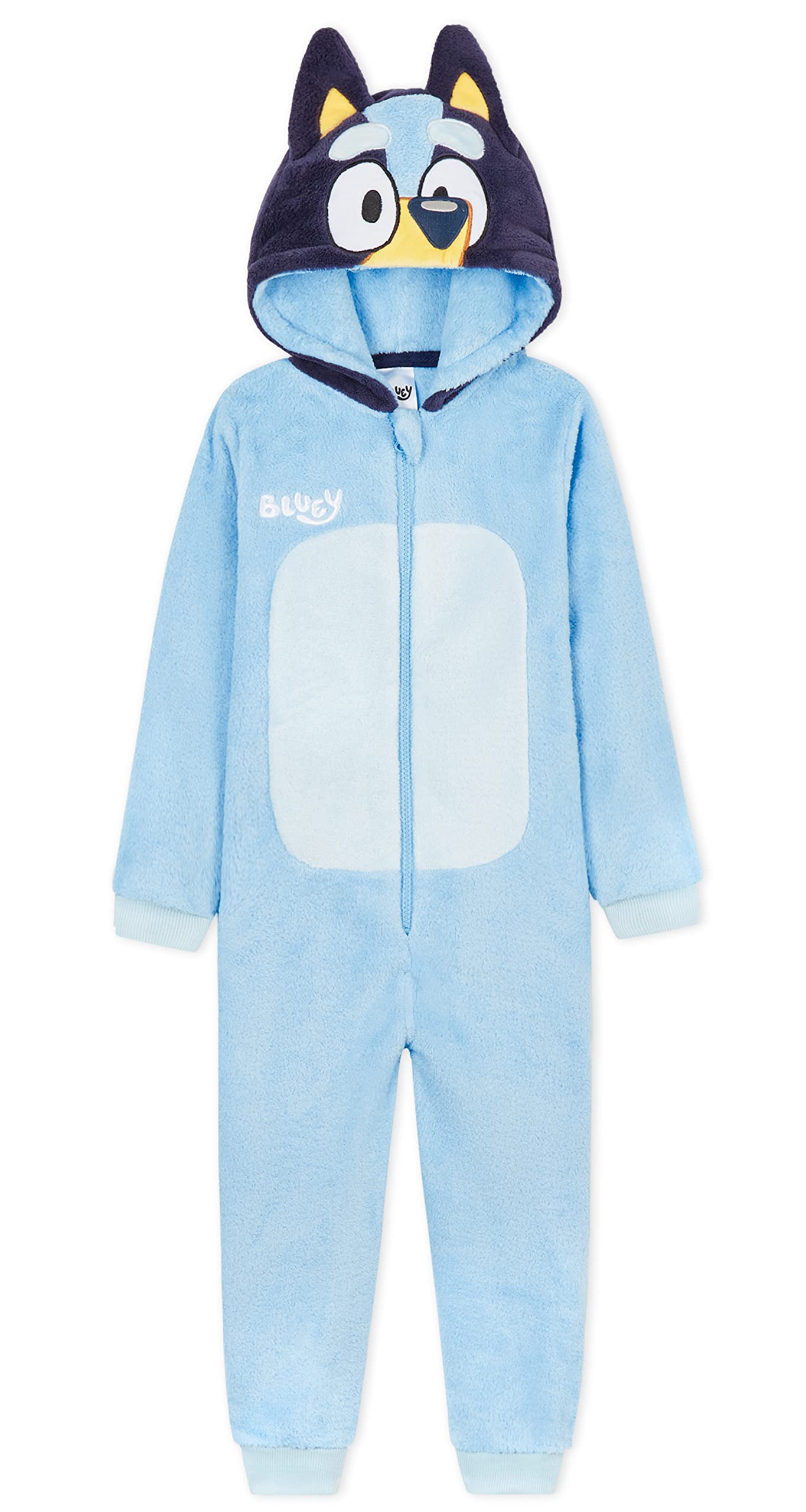 Foto 2 pulgar | Pijama De Forro Polar Bluey Para Niños Y Niñas, Color Azul De 3 A 4 Años - Venta Internacional.