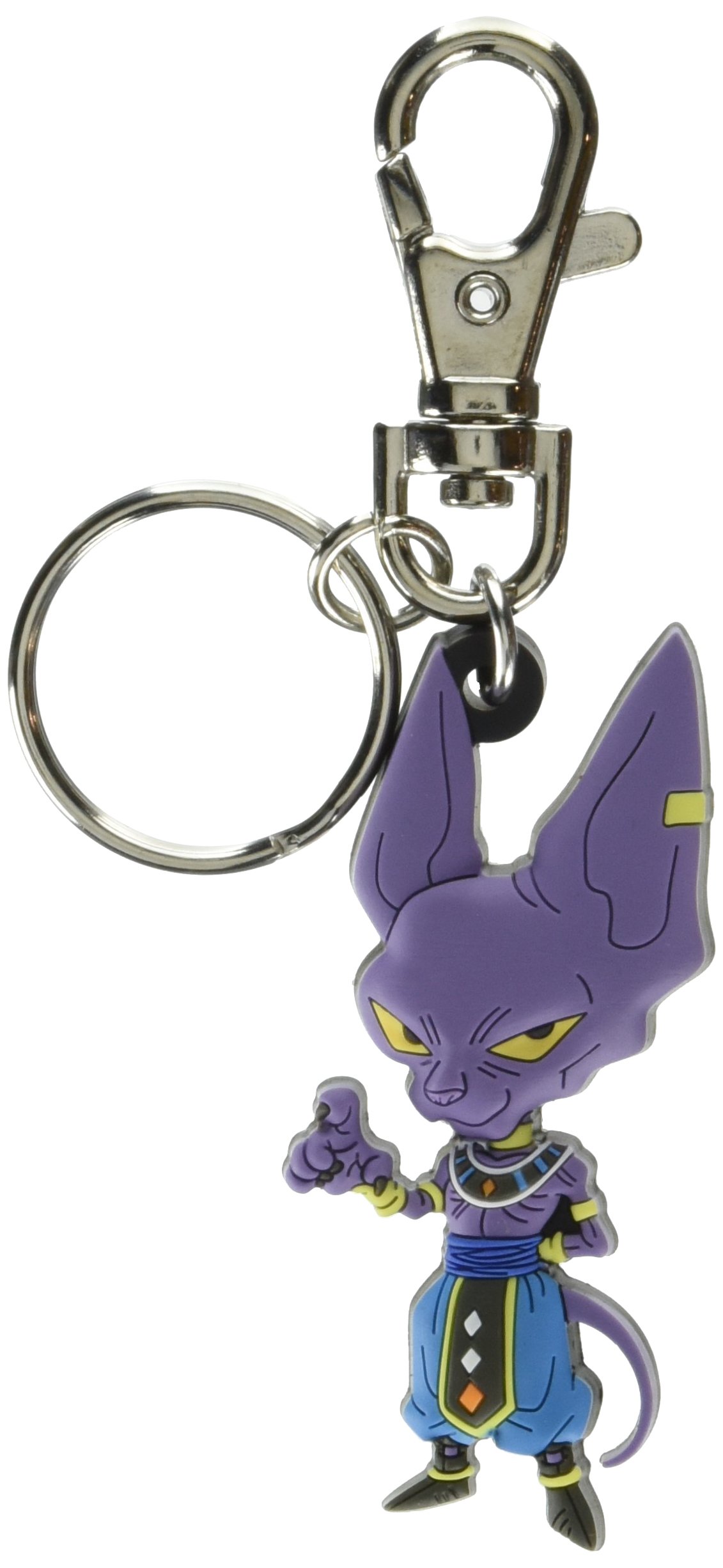 Llavero Great Eastern Dragon Ball Super Sd Beerus Pvc - Venta Internacional.