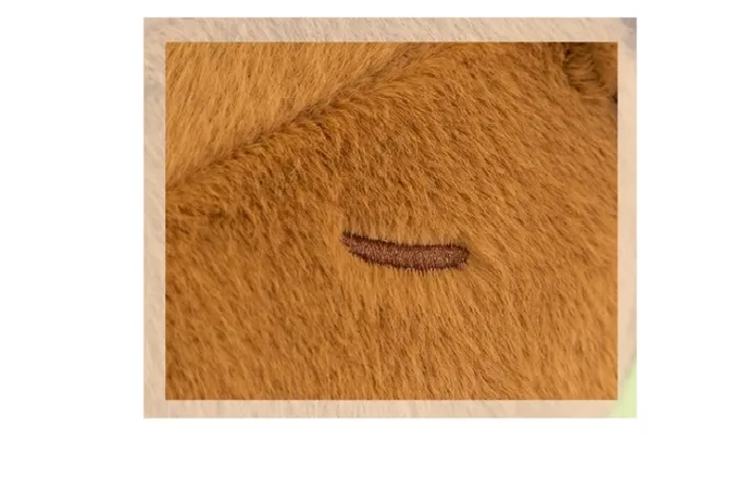 Foto 4 pulgar | Xtellar Peluche Carpincho Marrón Premium De 35cm, Ideal Para Bebés Y Regalo De Celebraciones