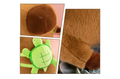 Foto 4 | Xtellar Peluche Carpincho Marrón Premium De 35cm, Ideal Para Bebés Y Regalo De Celebraciones