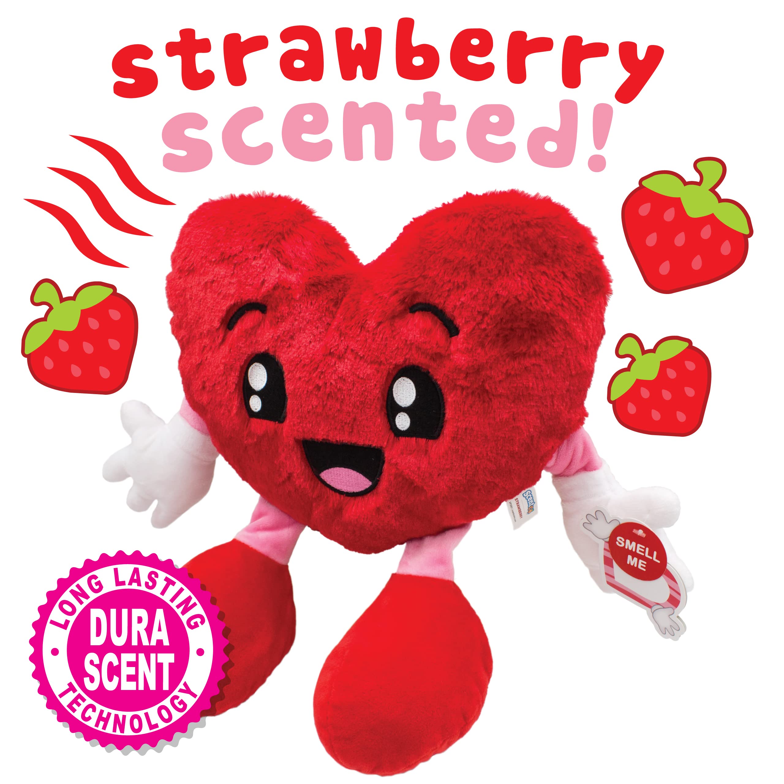 Foto 2 | Corazón de Peluche Scentco con Aroma a Fresa - Venta Internacional