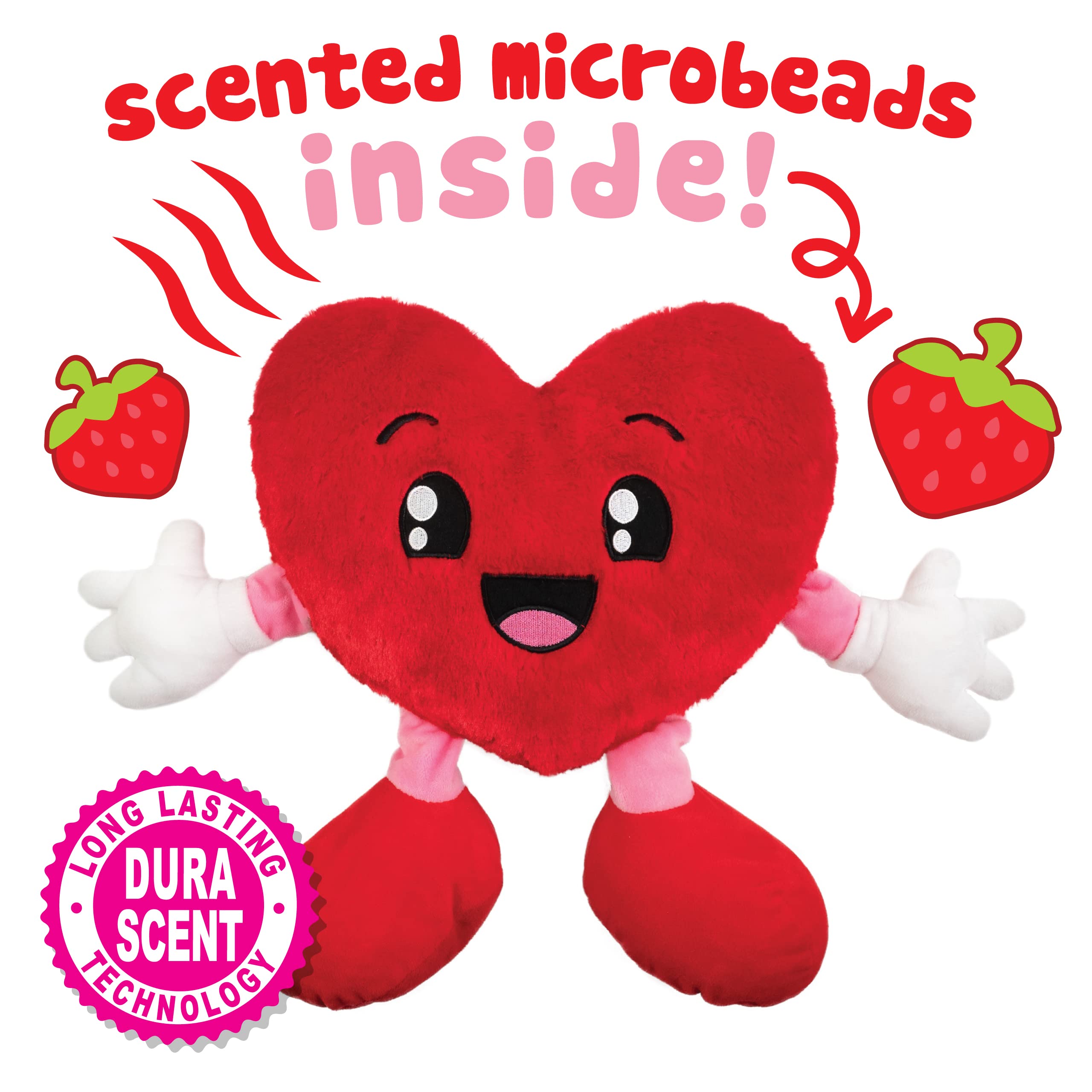 Foto 5 pulgar | Corazón de Peluche Scentco con Aroma a Fresa - Venta Internacional