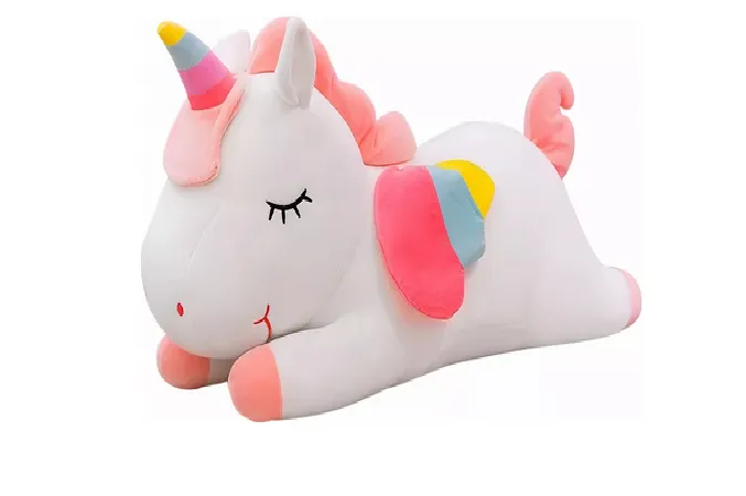 Xtellar Unicornio Pegaso Peluche Arcoiris Premium De 50cm, Almohada Cómoda Y Decorativa.