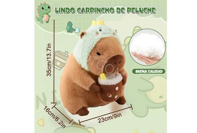 Foto 2 | Capibara de Peluche