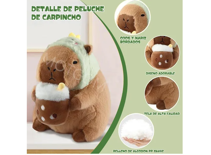 Foto 5 pulgar | Capibara de Peluche