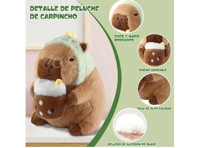 Foto 4 | Capibara de Peluche
