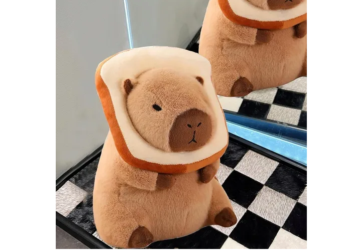 Foto 4 pulgar | Xtellar Peluche Capibara Kawaii De 35cm, Ideal Para Niños Y Bebés, Regalo Espectacular Y Realista