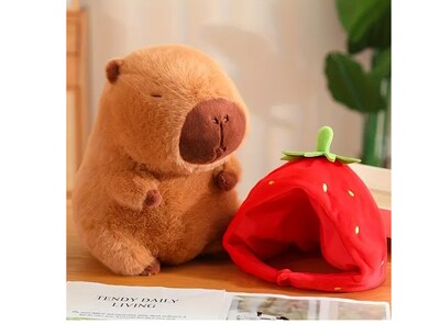 Foto 2 | Xtellar Peluche Capibara Kawaii De 35cm, Ideal Para Niños Y Bebés, Regalo Espectacular Y Realista
