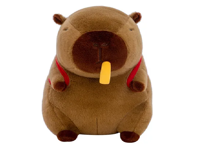 Adorable Muñeco De Peluche Capibara Xtellar, Realismo Encantador, 30cm