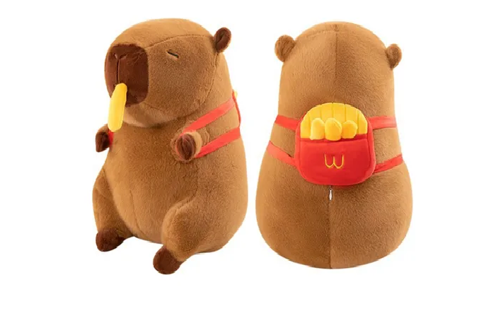Foto 3 pulgar | Adorable Muñeco De Peluche Capibara Xtellar, Realismo Encantador, 30cm