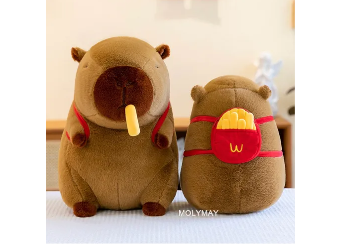 Foto 5 pulgar | Adorable Muñeco De Peluche Capibara Xtellar, Realismo Encantador, 30cm