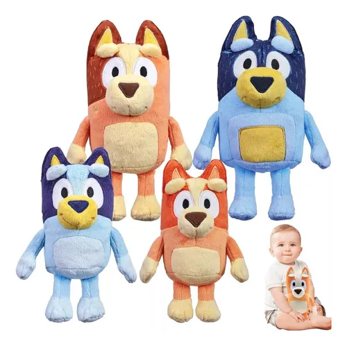 Foto 2 pulgar | Familia Xtellar Bluey En Peluche - Set De 4 Peluches Premium Para Coleccionistas Y Niños