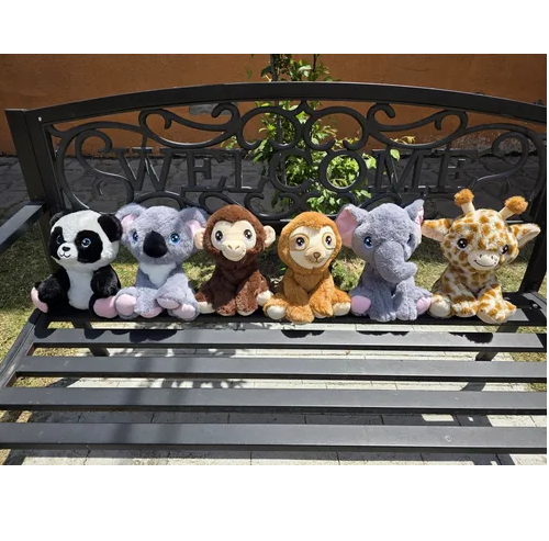 Foto 4 | Colección De Peluches Xtellar: Compañeros De Aventuras Con Animales De La Selva