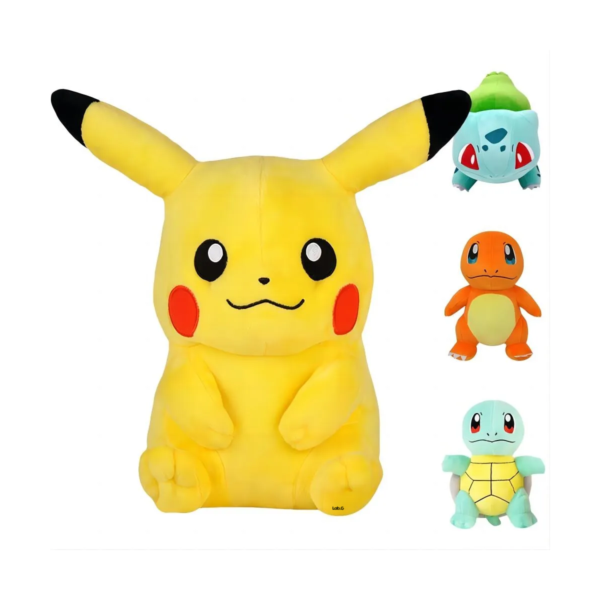 Foto 5 pulgar | Peluche Pokémon Original Pikachu Lab.g  Amarillo