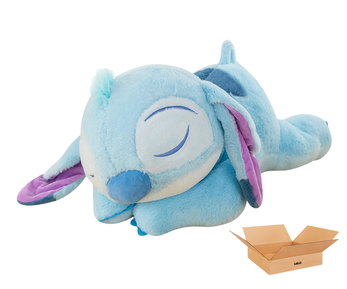 Foto 2 pulgar | Stitch Peluche Lab.g Almohada 40cm Azul Rey