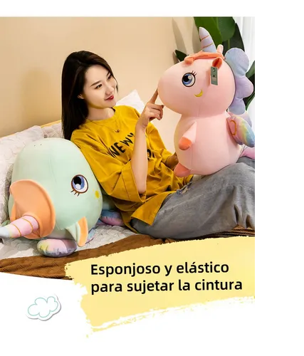 Foto 5 pulgar | 40cm Xtellar Peluche Unicornio Pony Arcoiris Tipo Almohada De Pie