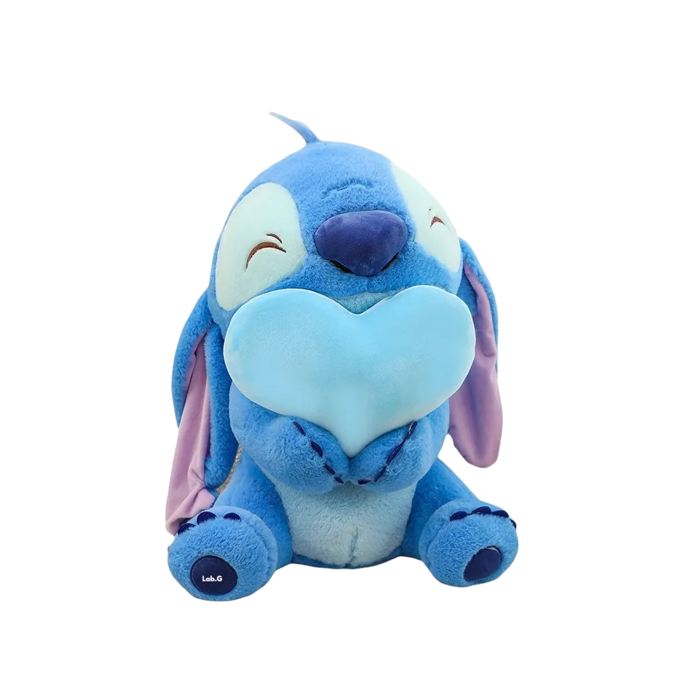 Foto 2 pulgar | Stitch Peluche Lab.g Juguetes Corazon Azul