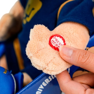 Foto 4 | Peluche Grande Mascota De Futbol Pumas Con Sonido Mi Alegría