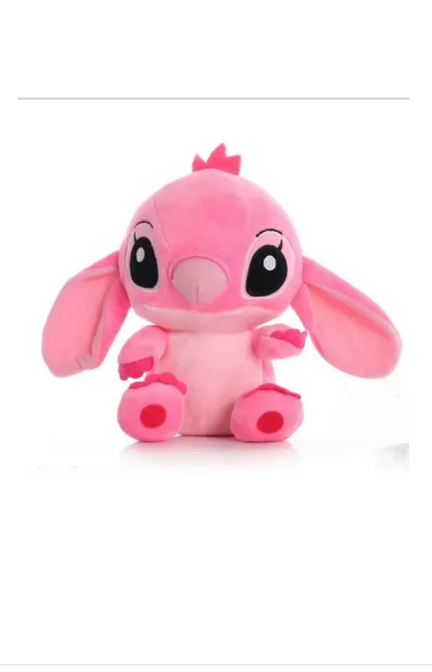 Peluche Xtellar De Stitch 20 Cm De Altura Excelente Regalo Niños Rosa
