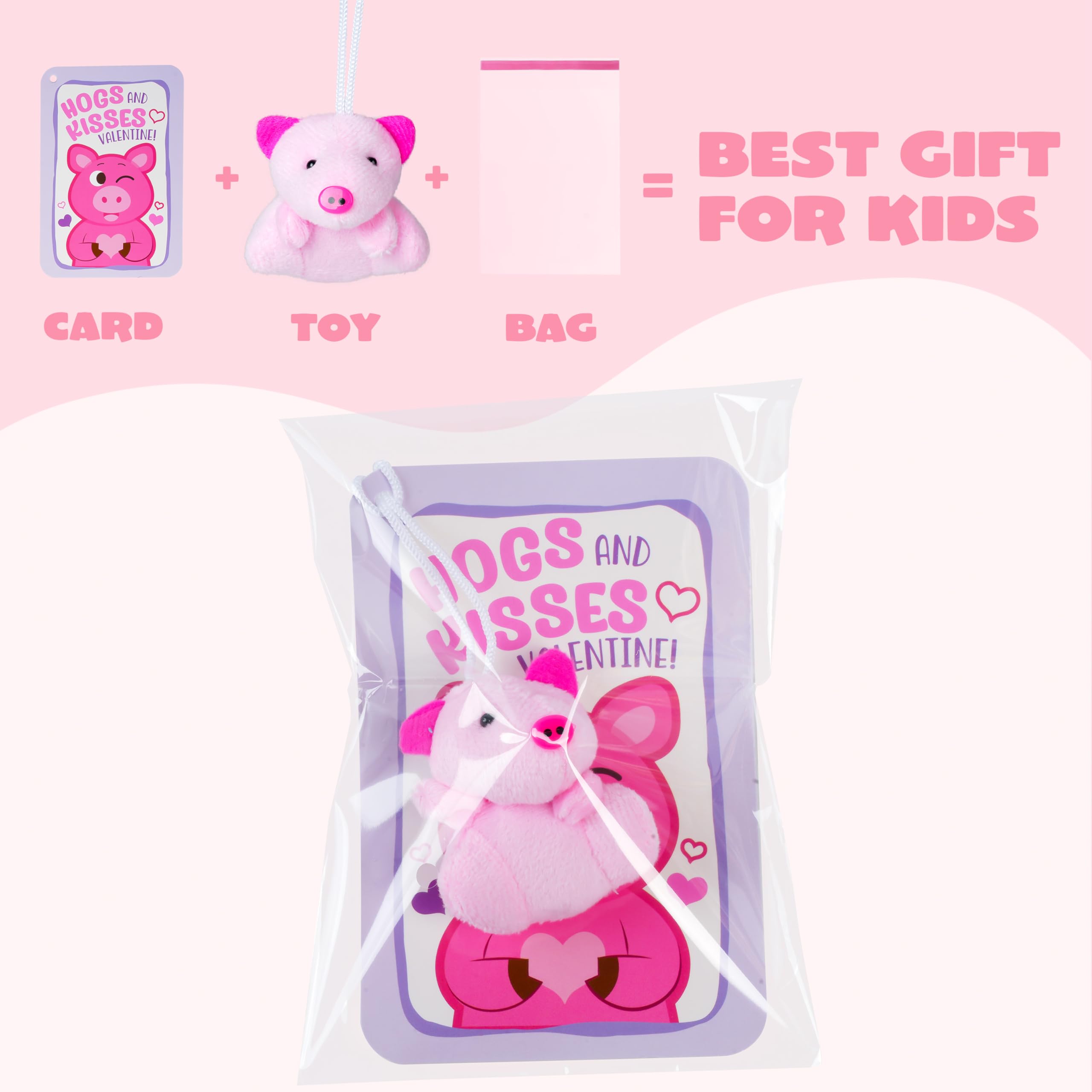 Foto 5 pulgar | Minijuguetes De Peluche Joyin Para El Día De San Valentín Con Tarjetas De Regalo, 28 Unidades - Venta Internacional.