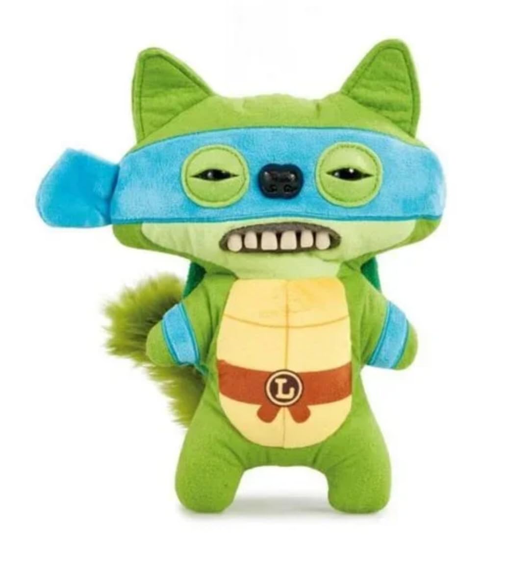 Figura De Peluche Fuggler Funny Ugly Monster Ninja Turtles Leonardo - Venta Internacional.