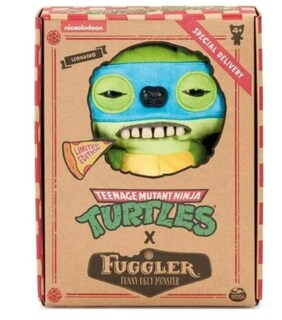 Foto 3 | Figura De Peluche Fuggler Funny Ugly Monster Ninja Turtles Leonardo - Venta Internacional.