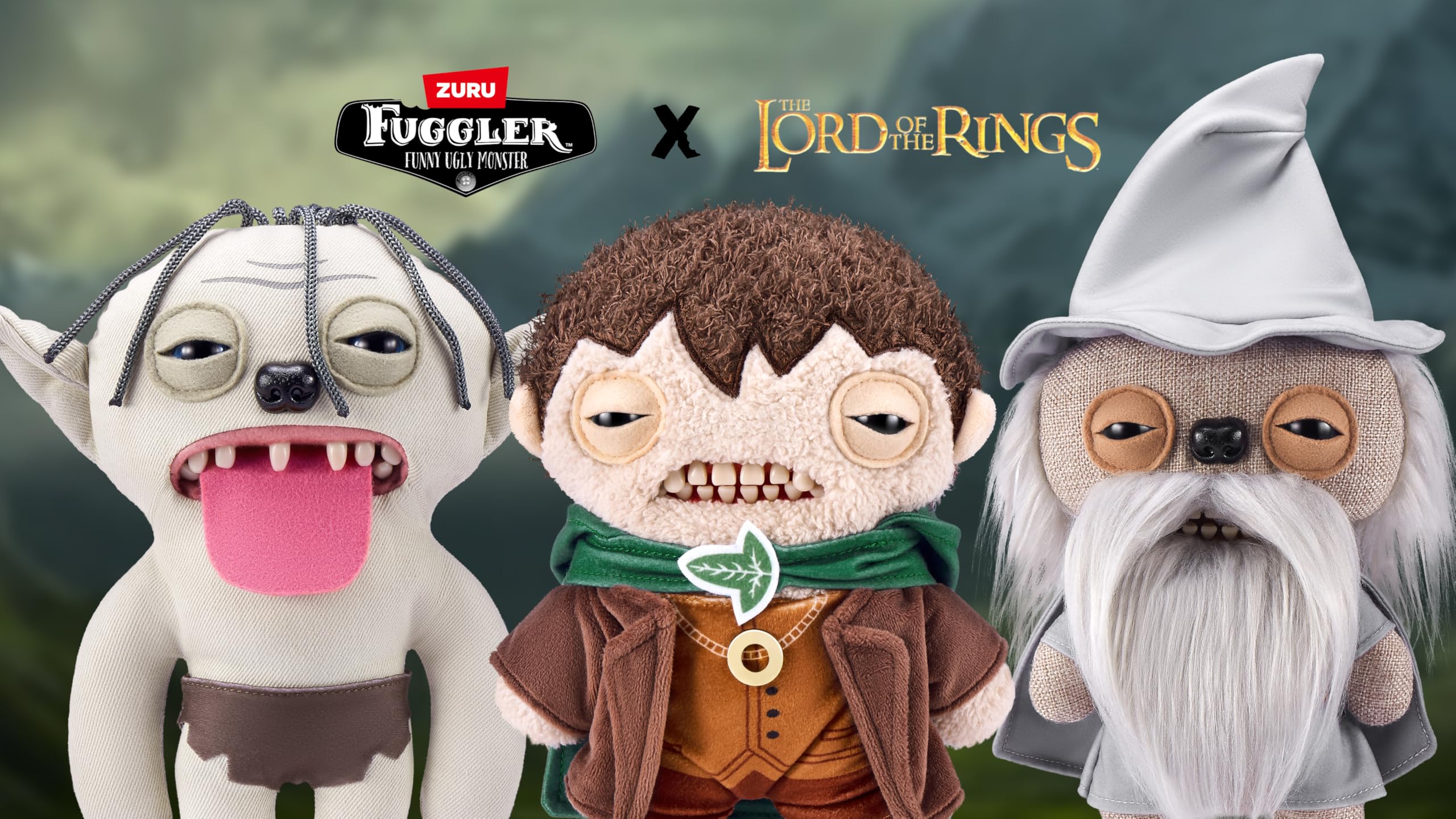 Foto 7 | Peluche Fuggler El Señor De Los Anillos Sméagol De Zuru, 23 Cm - Venta Internacional.