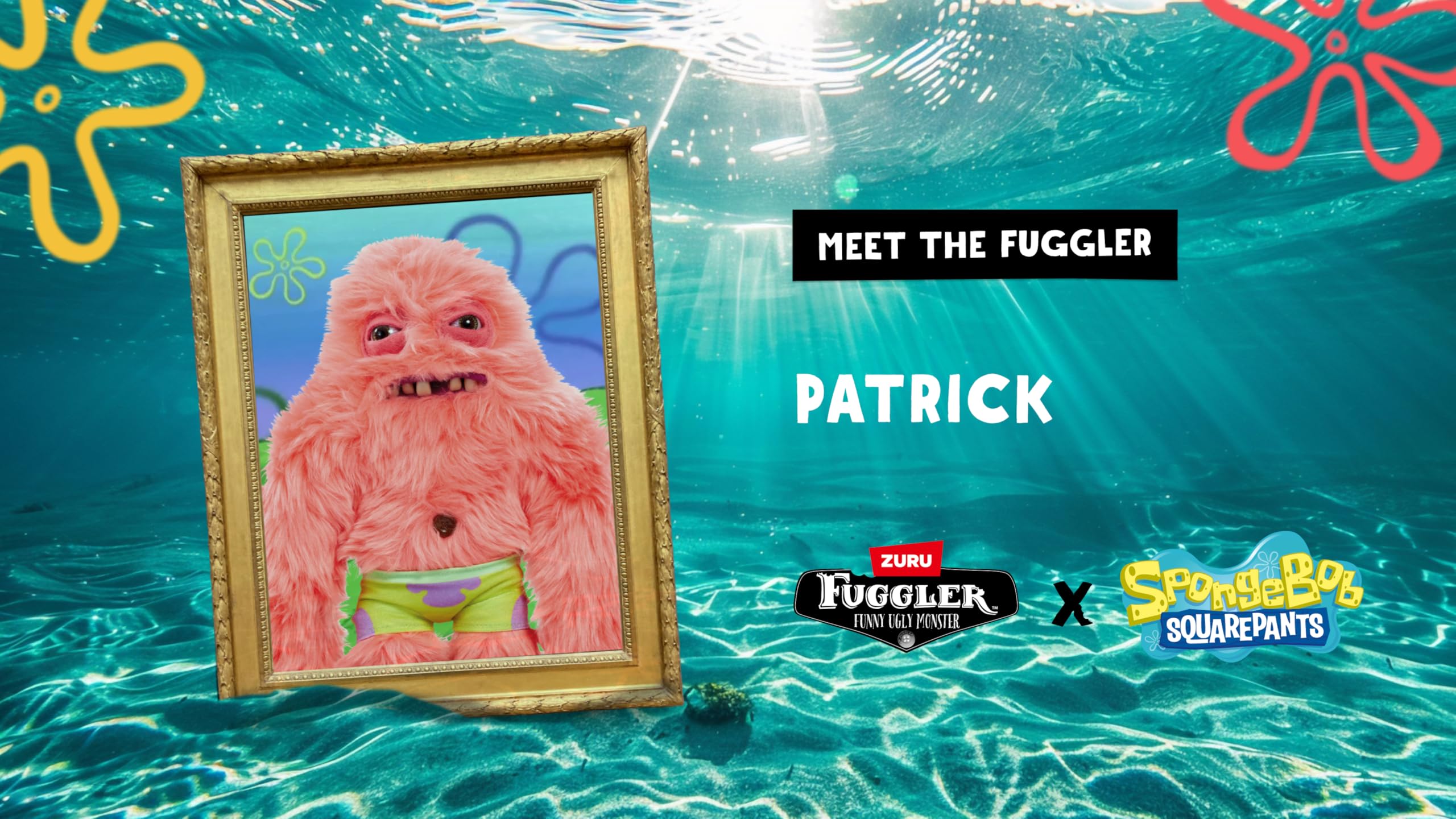 Foto 7 pulgar | Peluche Fuggler Bob Esponja De 9 Pulgadas Patrick - Venta Internacional.