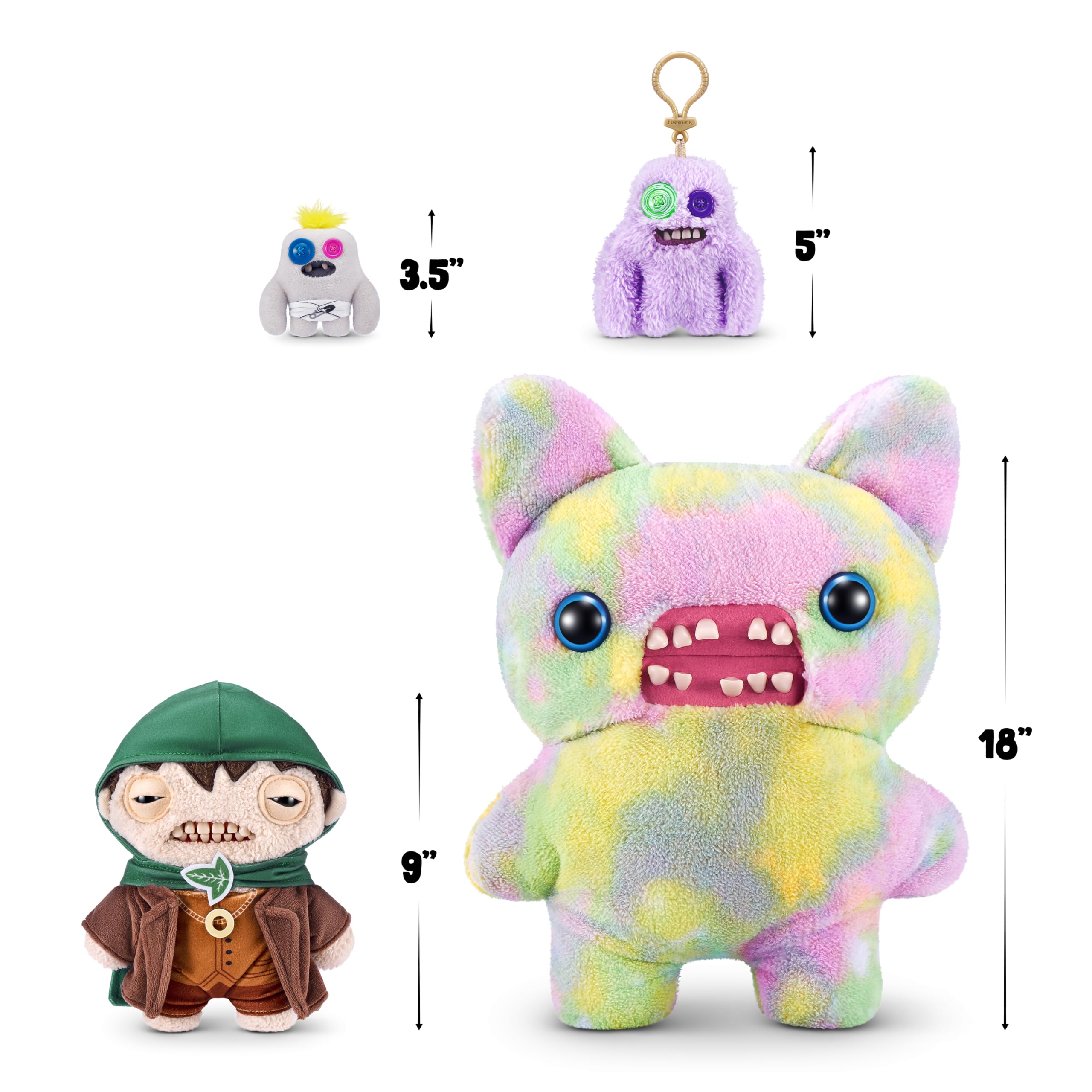 Foto 4 pulgar | Juguete De Peluche Fuggler El Señor De Los Anillos Frodo De Zuru, Coleccionable - Venta Internacional.